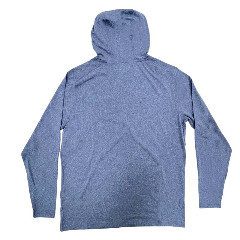 Indigo Heather Coast Shield Hoodie