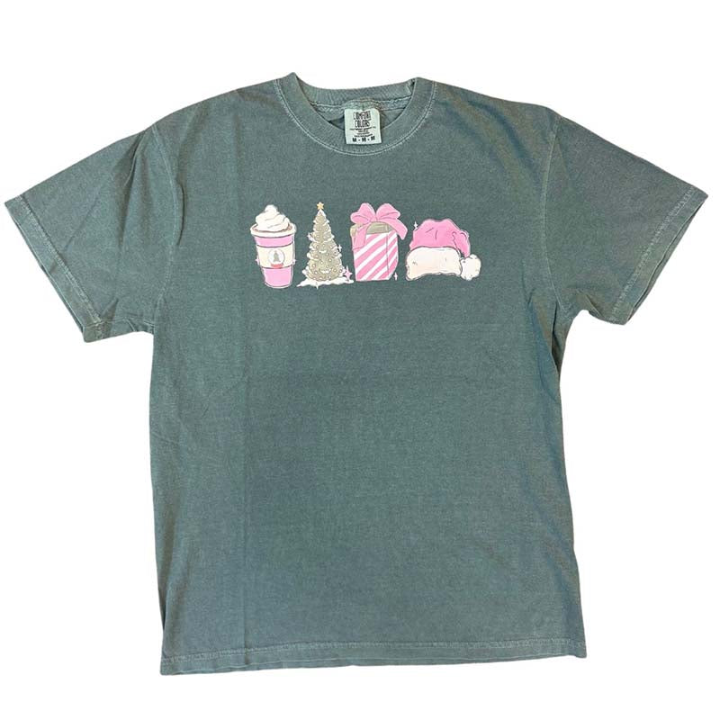 Christmas Quad Short Sleeve T-Shirt