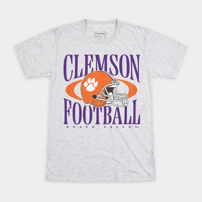 Clemson Helmet Paw Short Sleeve T-Shirt