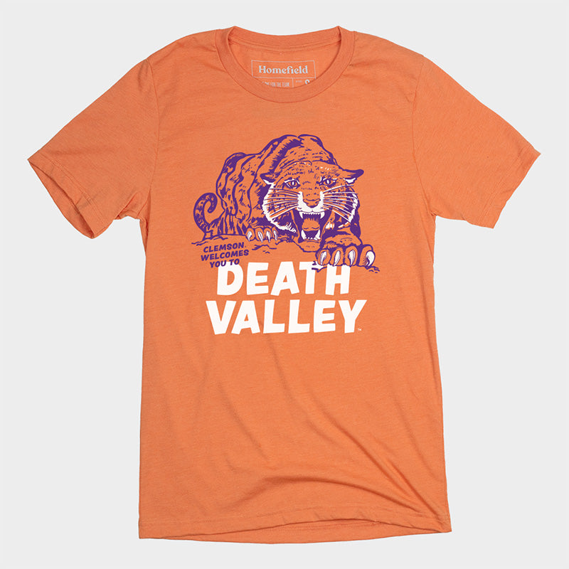 Clemson Death Valley Tiger Short Sleeve T-Shirt