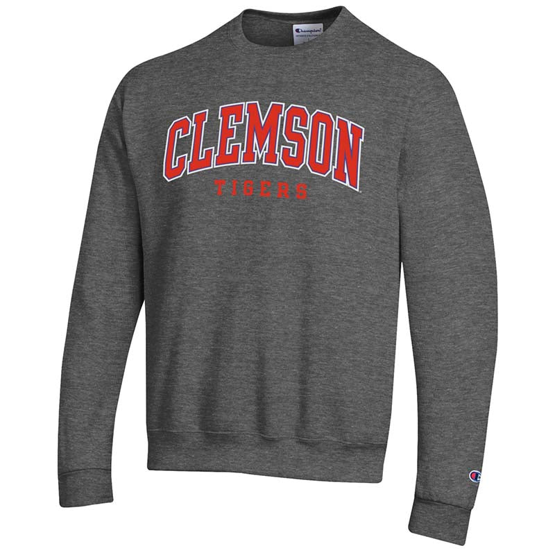 Champion Clemson Arch Crewneck Sweatshirt Palmetto Moon