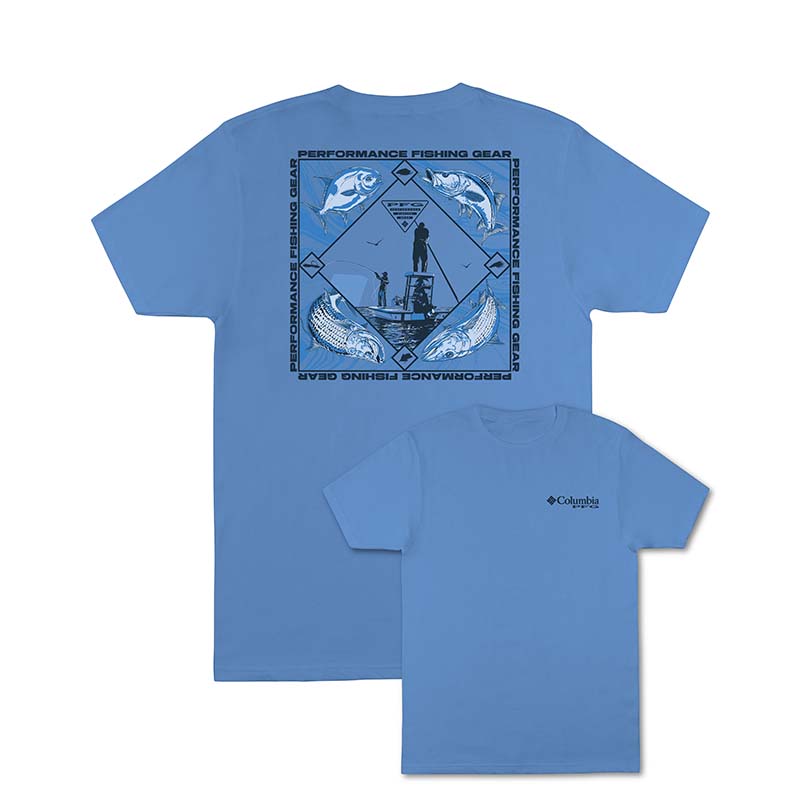 Columbia Sportswear Foursquare Short Sleeve T-Shirt in Blue