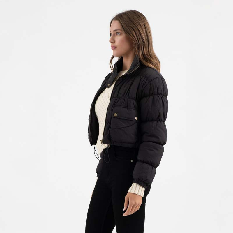 Cropped Puffer Jacket