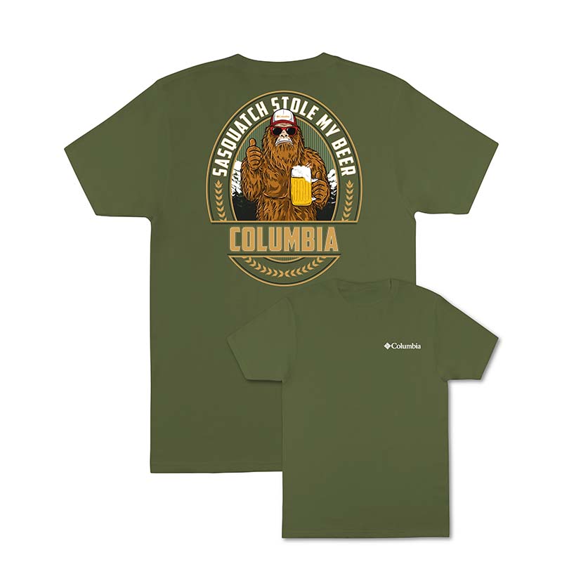 Columbia Sportswear Quatch Short Sleeve T-Shirt in Olive