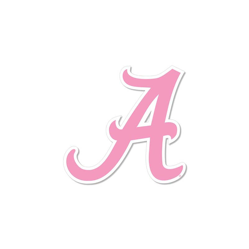 3 Inch Pink Alabama Script A Decal