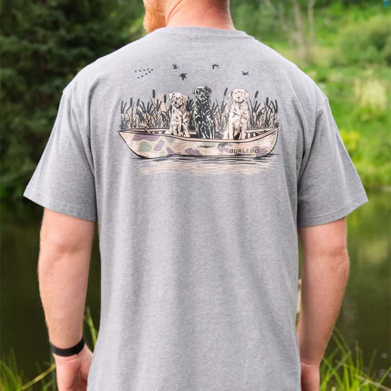 Burlebo Dogs on the Boat Short Sleeve T-Shirt