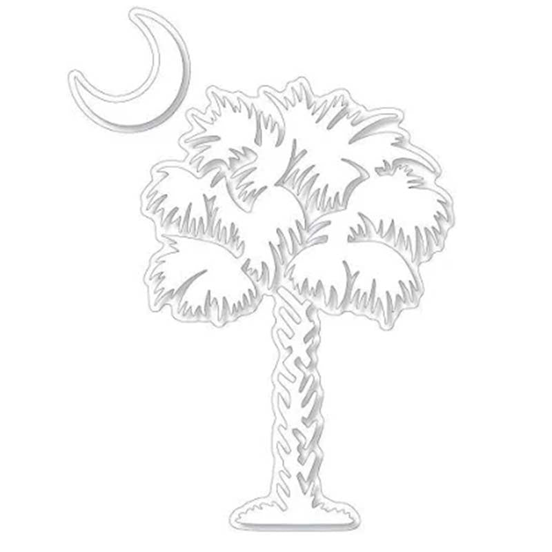 Palmetto Tree Mini 2 inch Decal