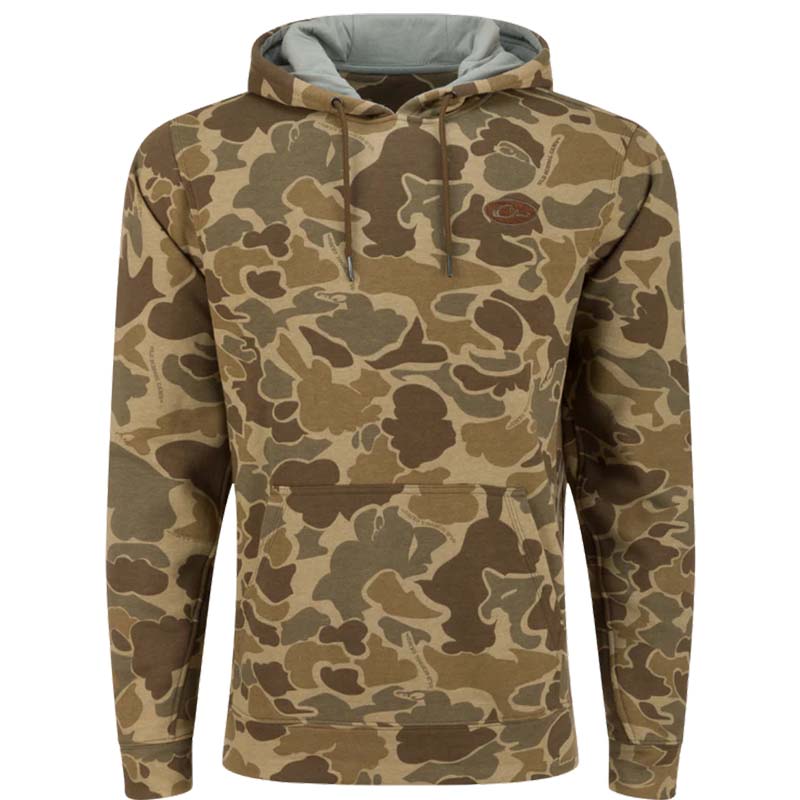 Drake Waterfowl Old School Timber The Three End Hoodie