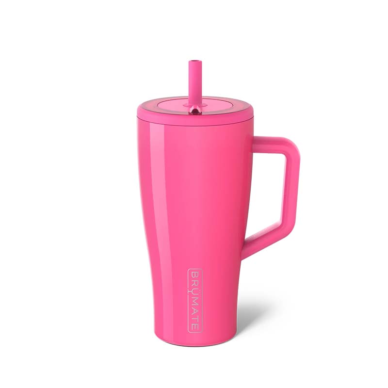 30oz Era Handled Tumbler in Neon Pink