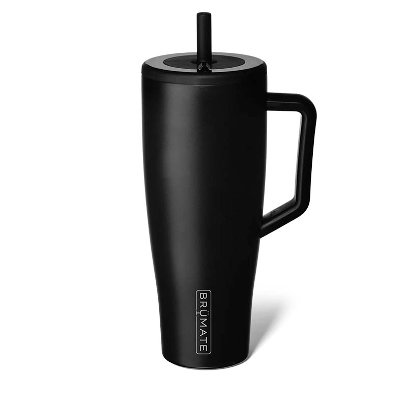 40oz Era Handled Tumbler in Matte Black