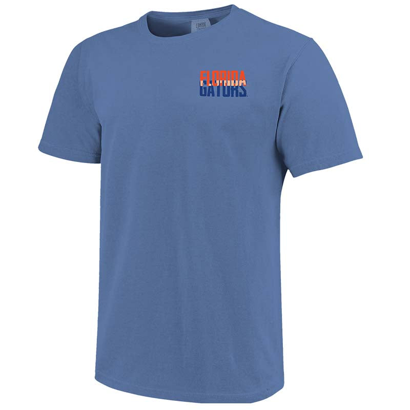 Front shot of Image One UF Overlay Campus Short Sleeve T-Shirt