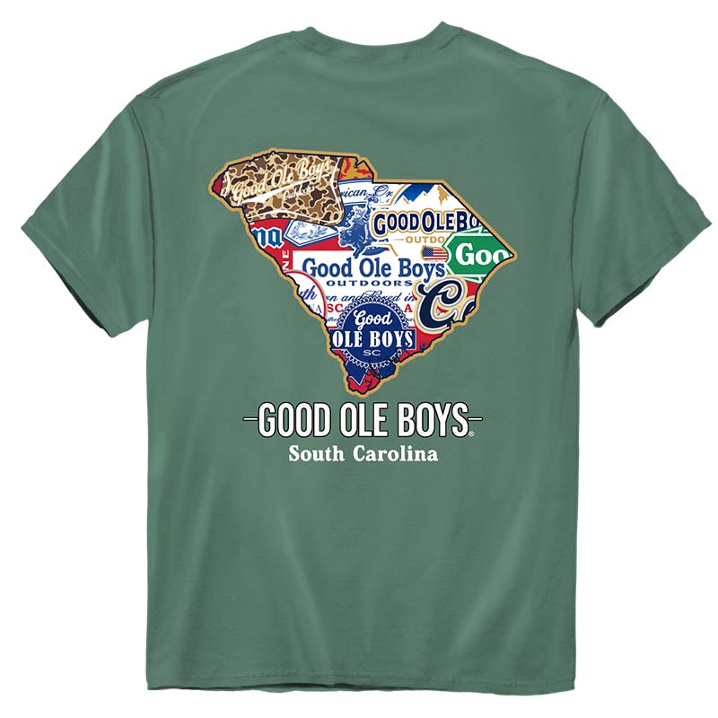 South Carolina Beer Labels Short Sleeve T-Shirt