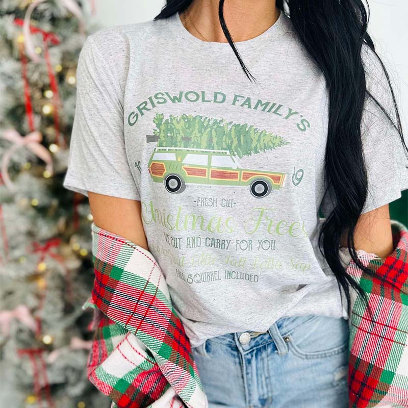 Griswold Christmas Tree Short Sleeve T-Shirt