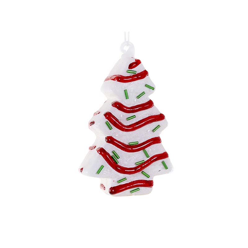 christmas tree cake ornament