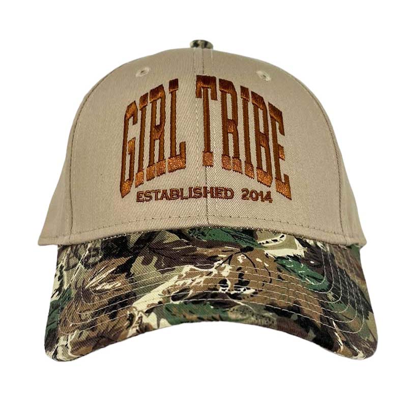 Girl Tribe Arch Camo Hat