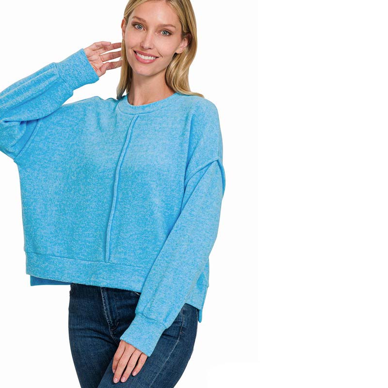 Front Seam Sweater