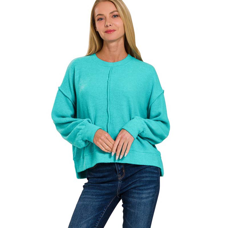 Front Seam Sweater