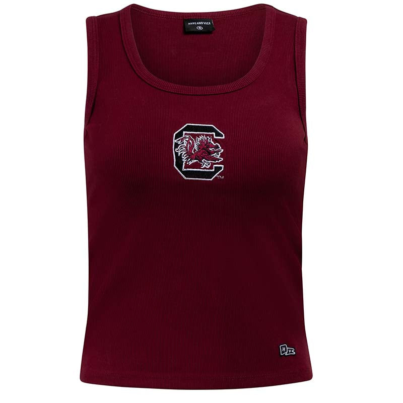 Hype and Vice USC MVP Tank in Garnet