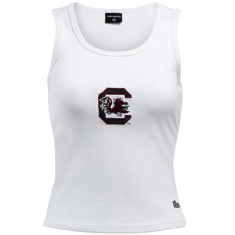 Hype and Vice USC MVP Tank in White