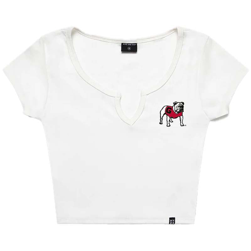 Hype and Vice UGA Cali Tee in White