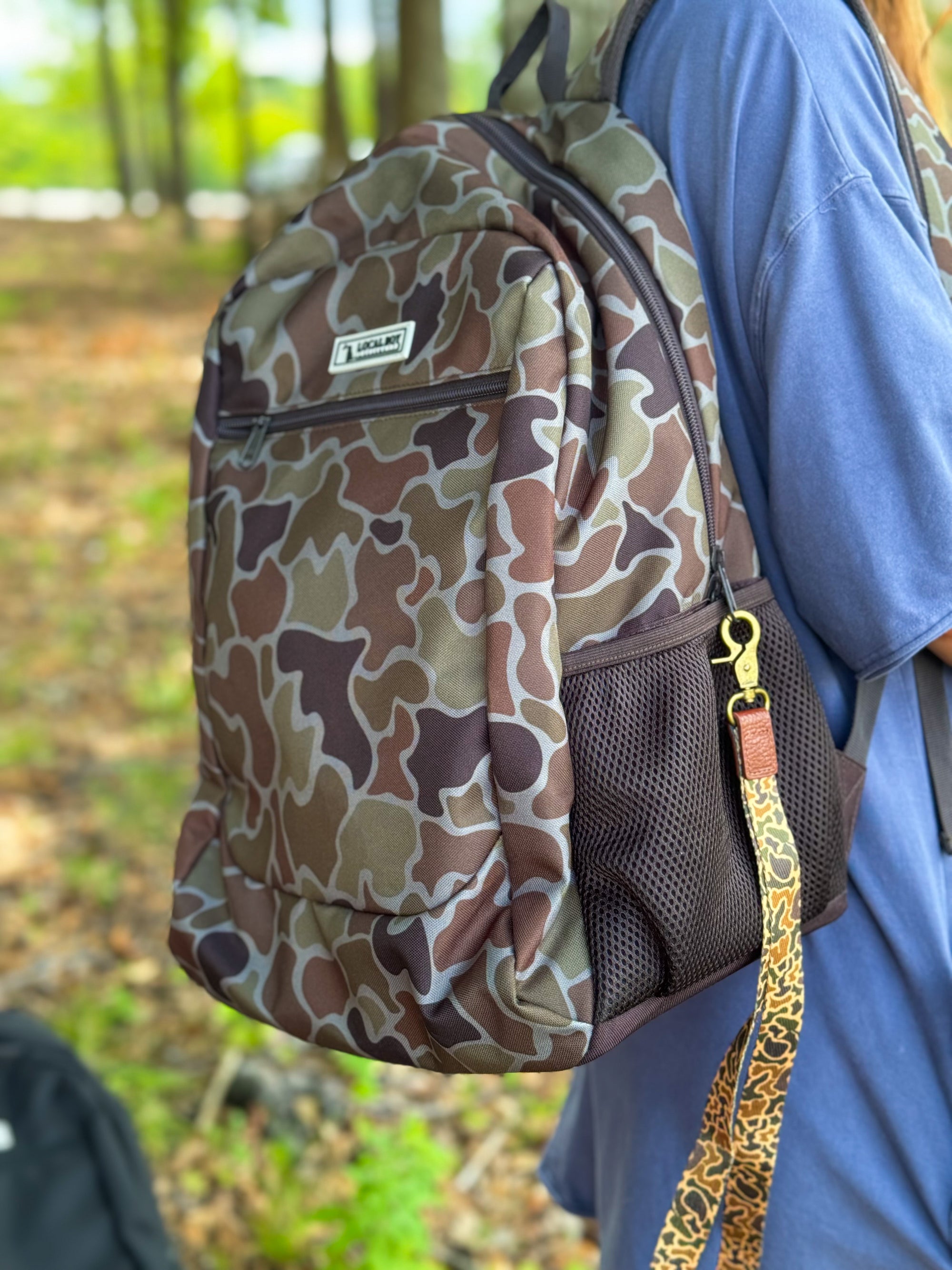 LBO Allover Printed Backpack