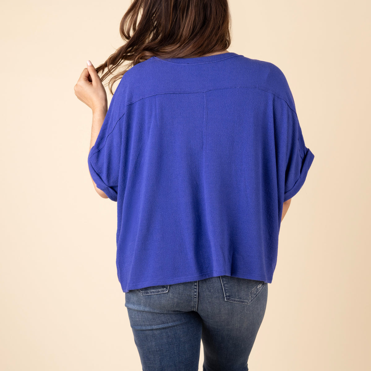 Dolman Sleeve Boxy Top