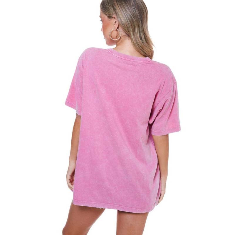 World Tour Cheetah Pink Short Sleeve T-Shirt