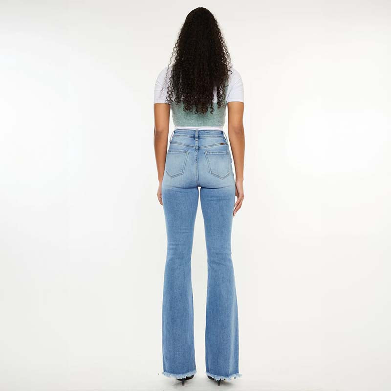 The Lea High Rise Flare Jeans