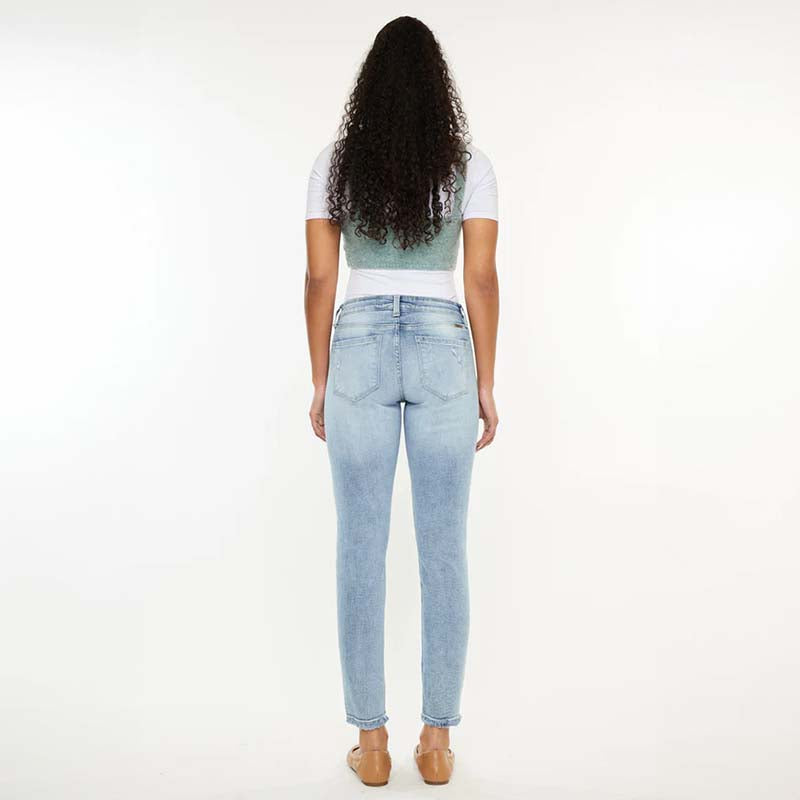 The Kaleigh Mid Rise Skinny Jeans