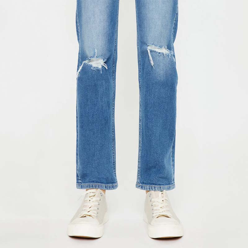 The Sultana High Rise Straight Jeans