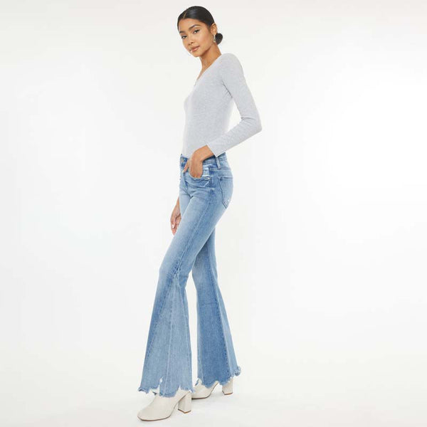 KanCan The Rosecrans Mid Rise Flare Jeans | Palmetto Moon