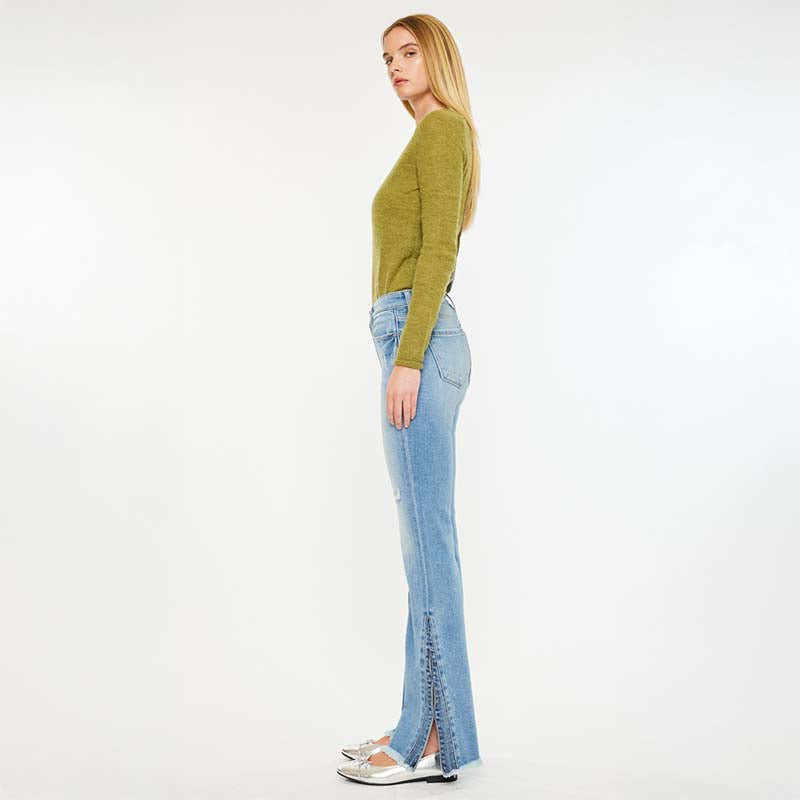 The Lizzie Split Flare Jeans