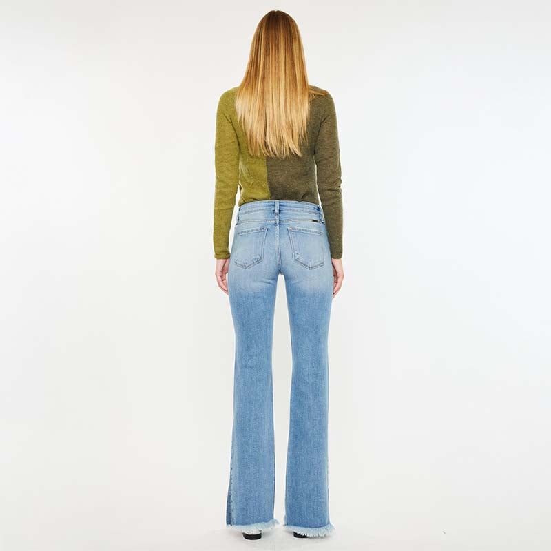 The Lizzie Split Flare Jeans