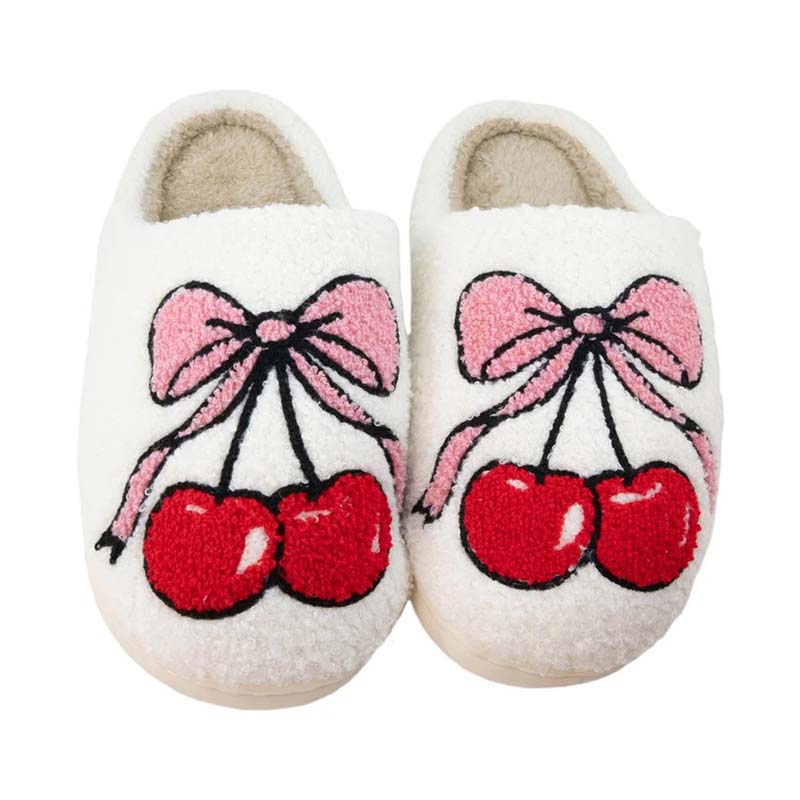 Cherry Bows Slippers