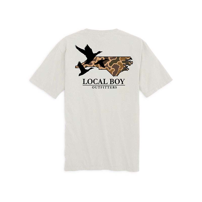 Youth North Carolina Camo Fill Short Sleeve T-Shirt