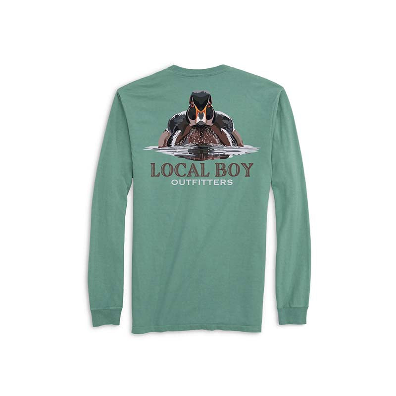 Green Youth Woodrow Long Sleeve T Shirt