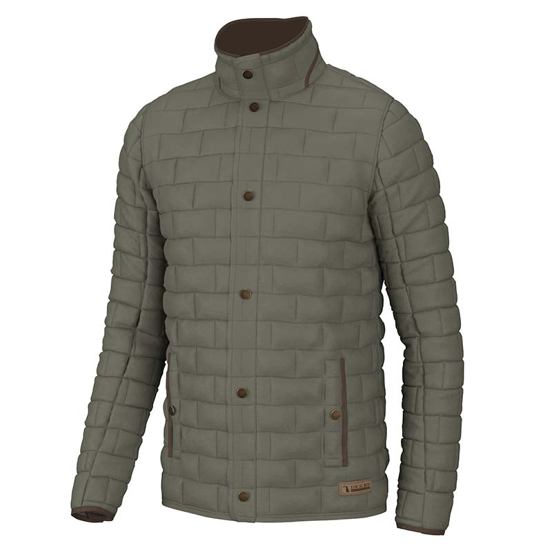 Brick Quilted Jacket