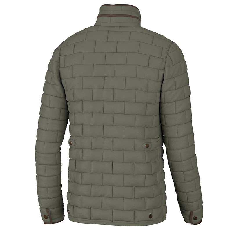 Brick Quilted Jacket