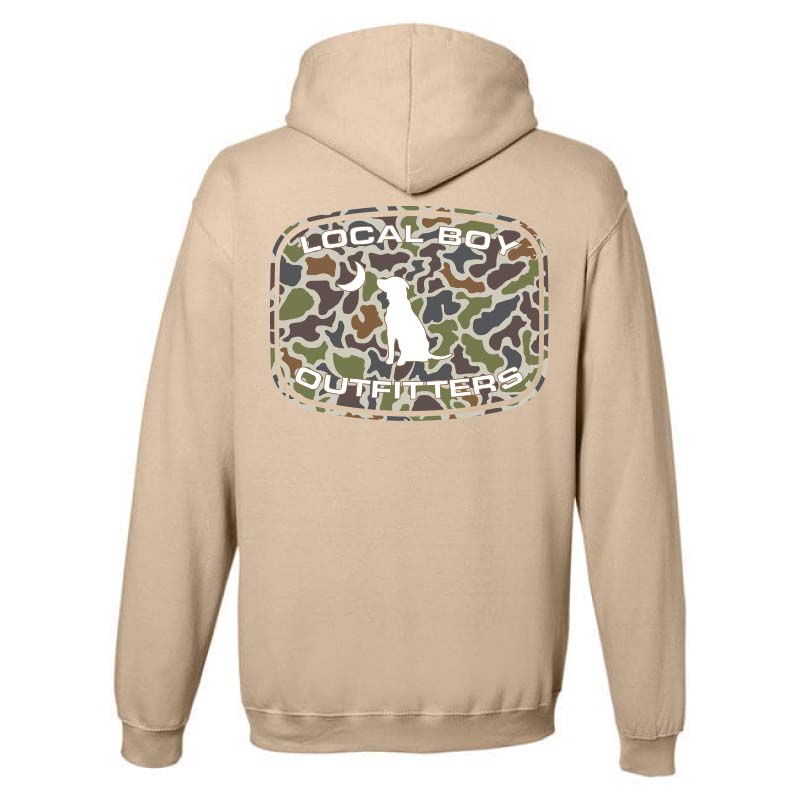 localflage patch hoodie