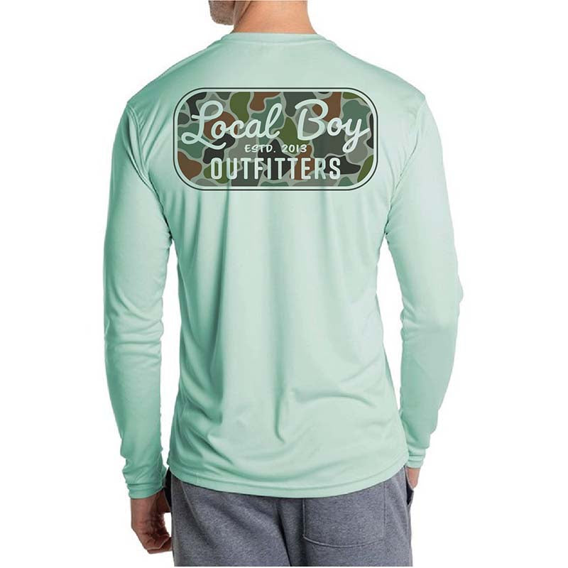 Retro Patch Performance Long Sleeve T-Shirt