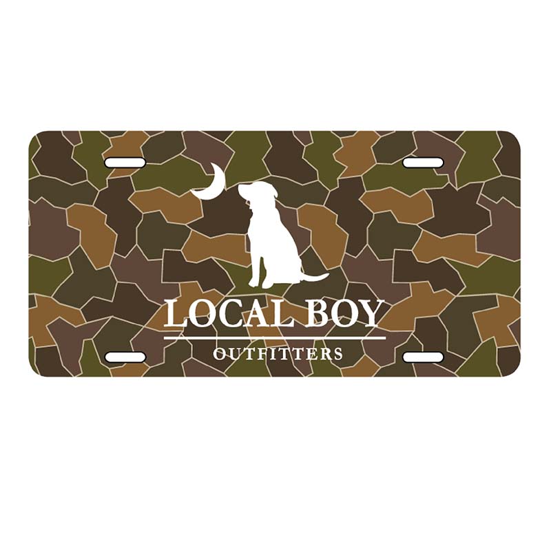 LBO Logo License Plate