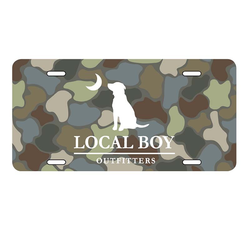 LBO Logo License Plate