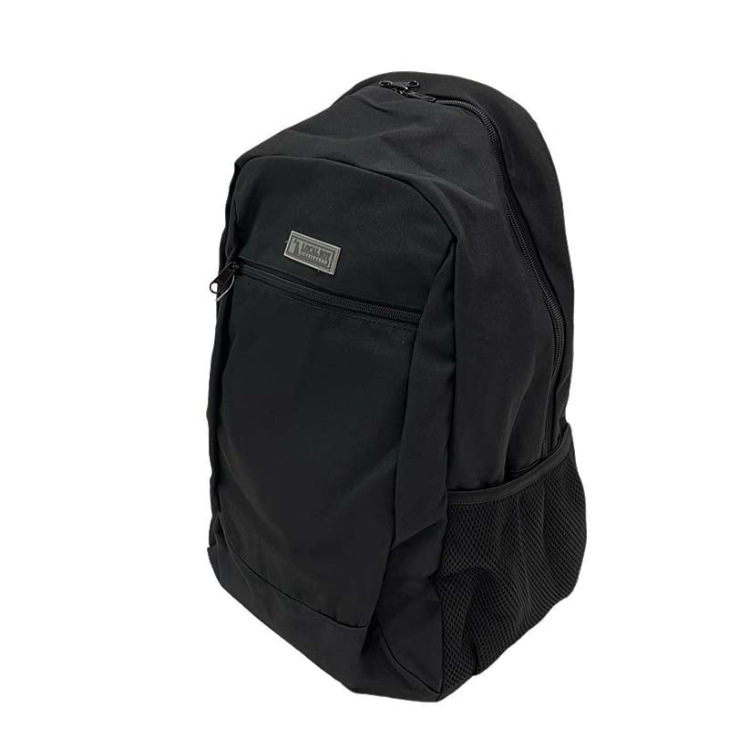 LBO Solid Black Backpack