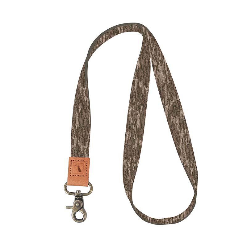 Local Boy Mossy Oak Bottomland Camo Lanyard