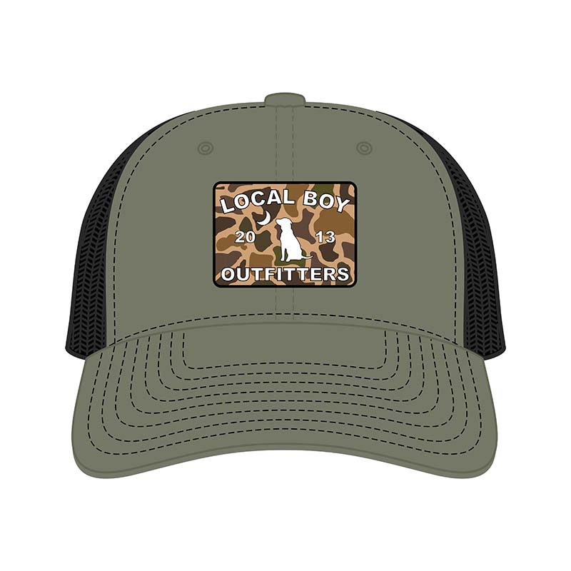 Logo Patch Trucker Hat – southern raised outfitters