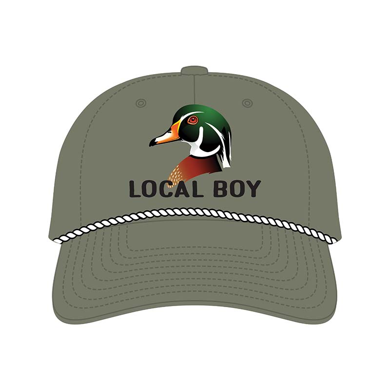 Cap - Wood Duck - BLUE – BURLEBO