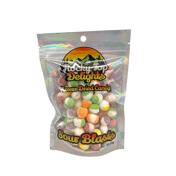 Rocky Top Delights Sour Blasts Freeze Dried Candy | Palmetto Moon