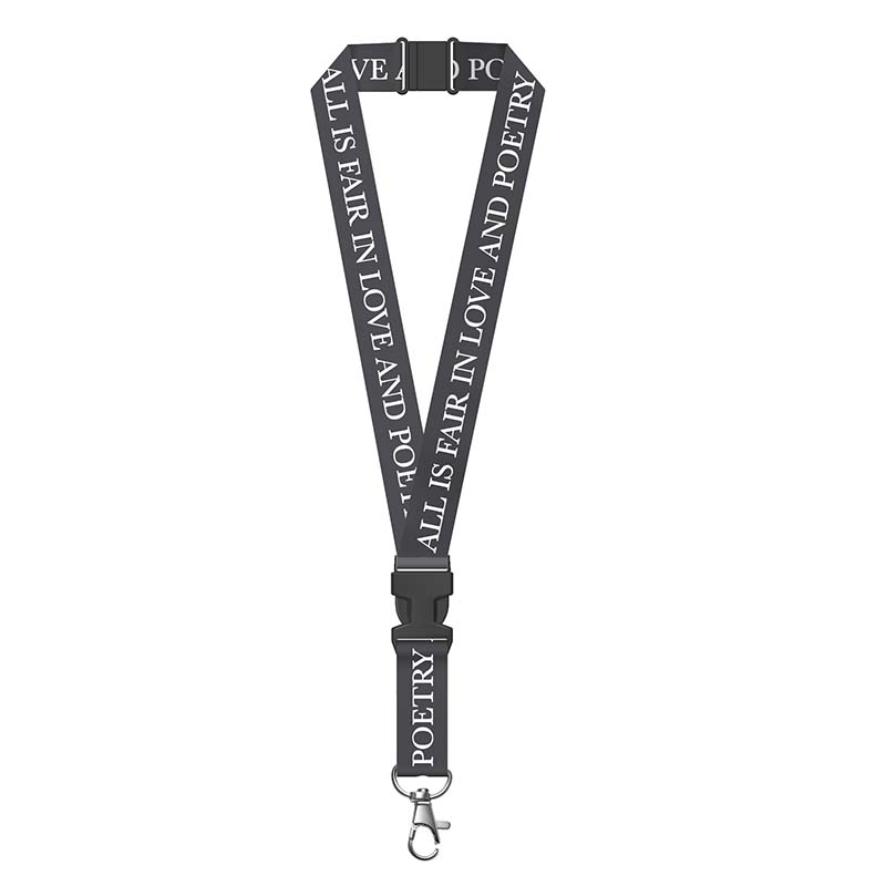 Love and Poetry Lanyard
