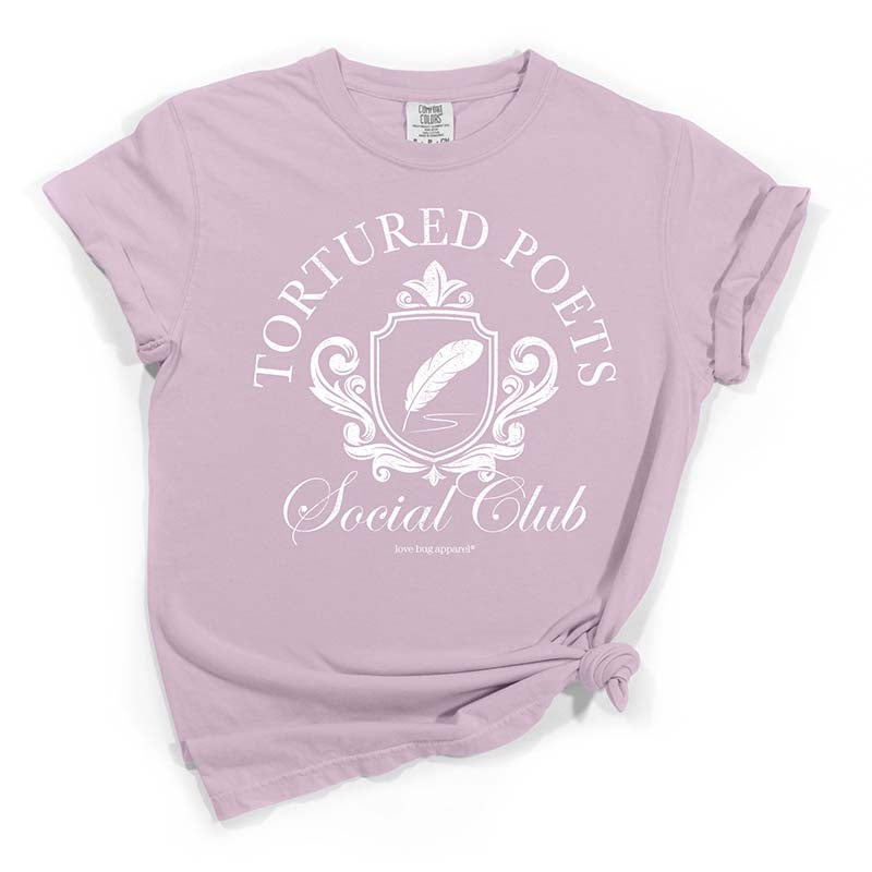 Tortured Poets Social Club Short Sleeve T-Shirt