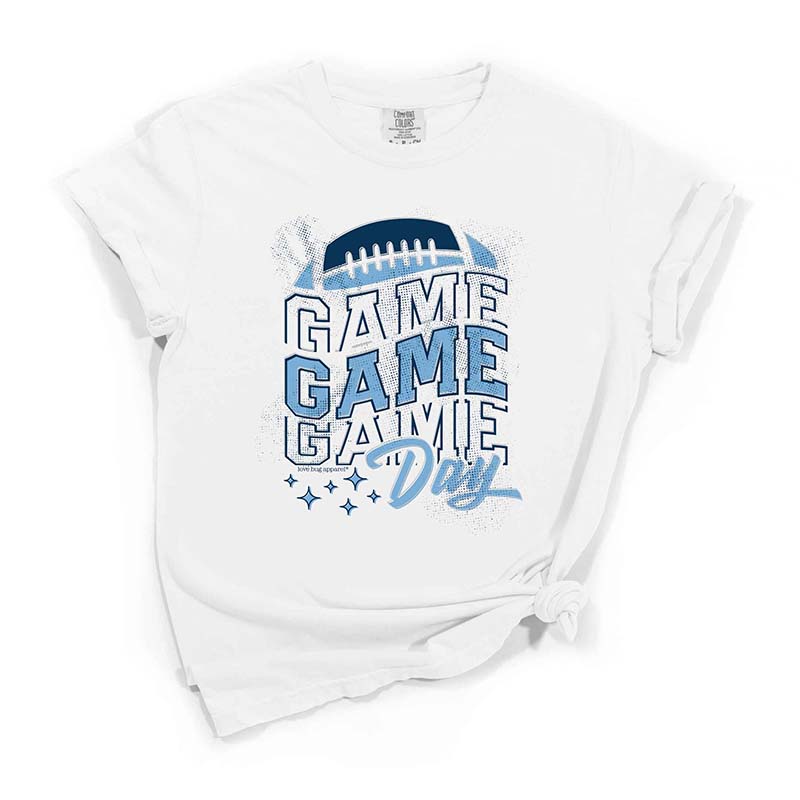 Gameday Short Sleeve T-Shirt in Light Blue